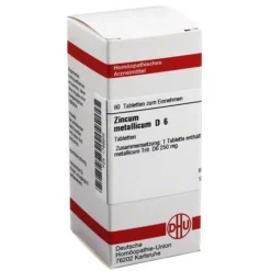 DHU Zincum metallicum D 6 Tabletten, 80 St