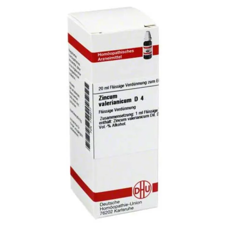 DHU Zincum valerianicum D 4 Dilution, 20 ml