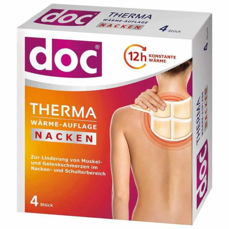 doc® THERMA Wärme-Auflage Nacken, 4 St