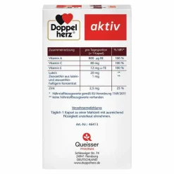 Doppelherz Augen Vital Sehkraft Kapseln, 90 St