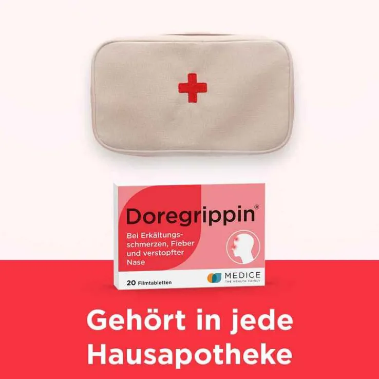 Doregrippin bei Erkältungssymptomen, 20 St