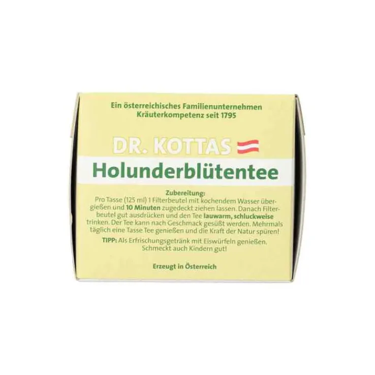 Dr. Kottas Holunderblütentee Filterbeutel, 20 St