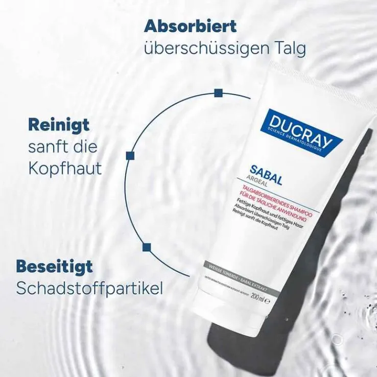 Ducray Sabal Argeal talgabsorbierendes Shampoo, 200 ml