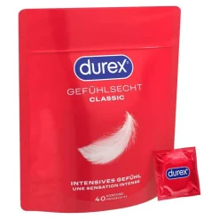 durex® Gefühlsecht classic Kondome, 40 St