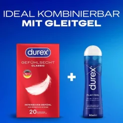 durex® Gefühlsecht Classic Kondome, 20 St