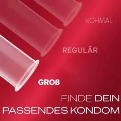 Durex Gefühlsecht extra groß Kondome, 10 St