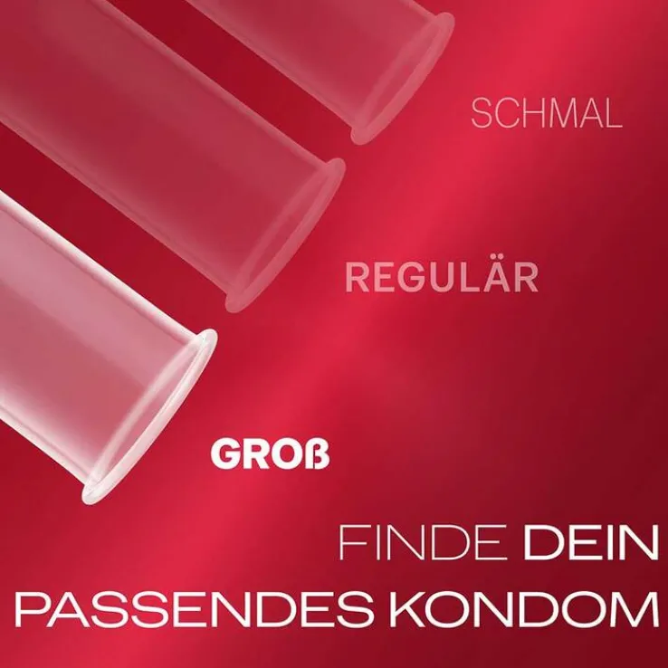 Durex Gefühlsecht extra groß Kondome, 10 St