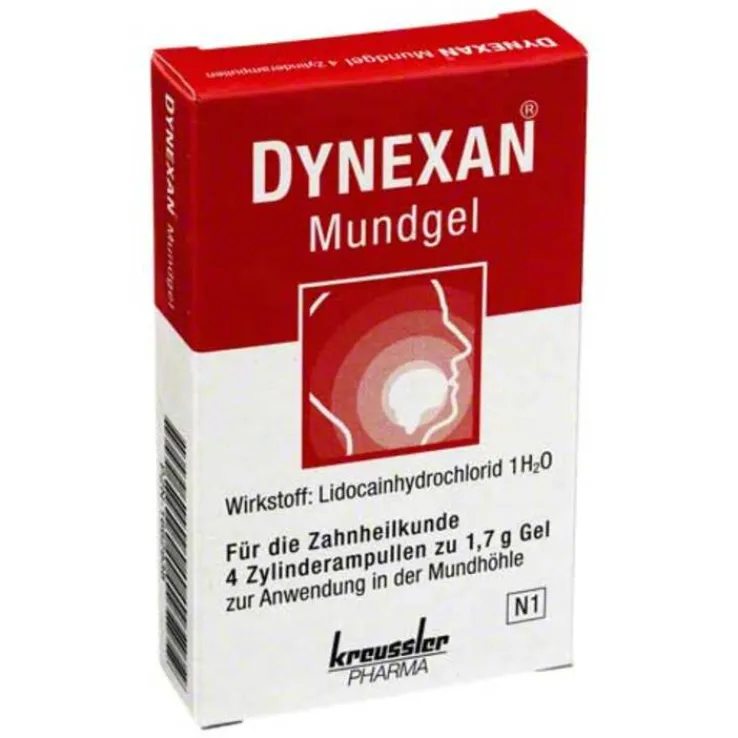 Dynexan Mundgel, 4X1.7 g