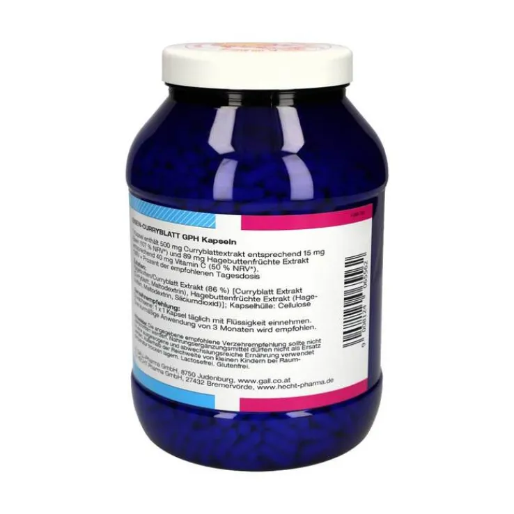 Eisen-Curryblatt GPH Kapseln, 1750 St