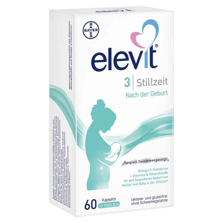 Elevit 3 Stillzeit Weichkapseln, 60 St