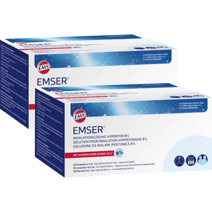 EMSER® Inhalationslösung hyperton 8 %, 120X5 ml