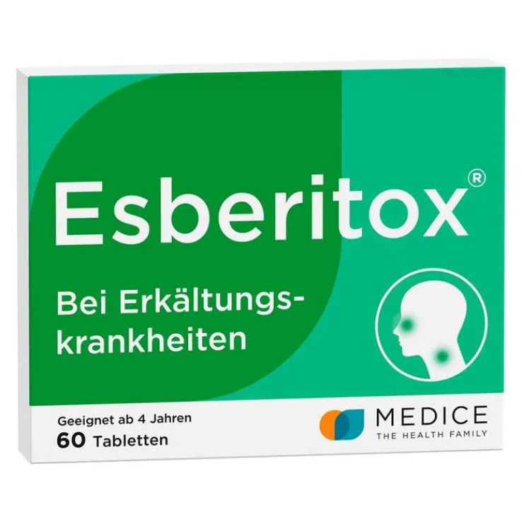 Esberitox® Tabletten bei Erkältungskrankheiten, 60 St