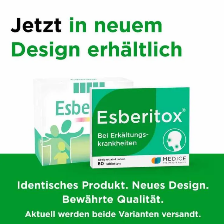 Esberitox® Tabletten bei Erkältungskrankheiten, 60 St