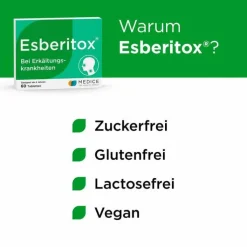 Esberitox® Tabletten bei Erkältungskrankheiten, 60 St