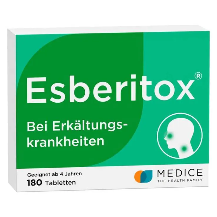Esberitox® Tabletten bei Erkältungskrankheiten, 180 St