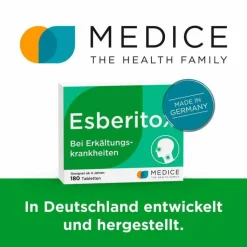 Esberitox® Tabletten bei Erkältungskrankheiten, 180 St