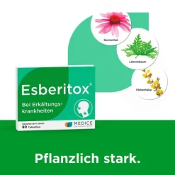 Esberitox® Tabletten bei Erkältungskrankheiten, 90 St