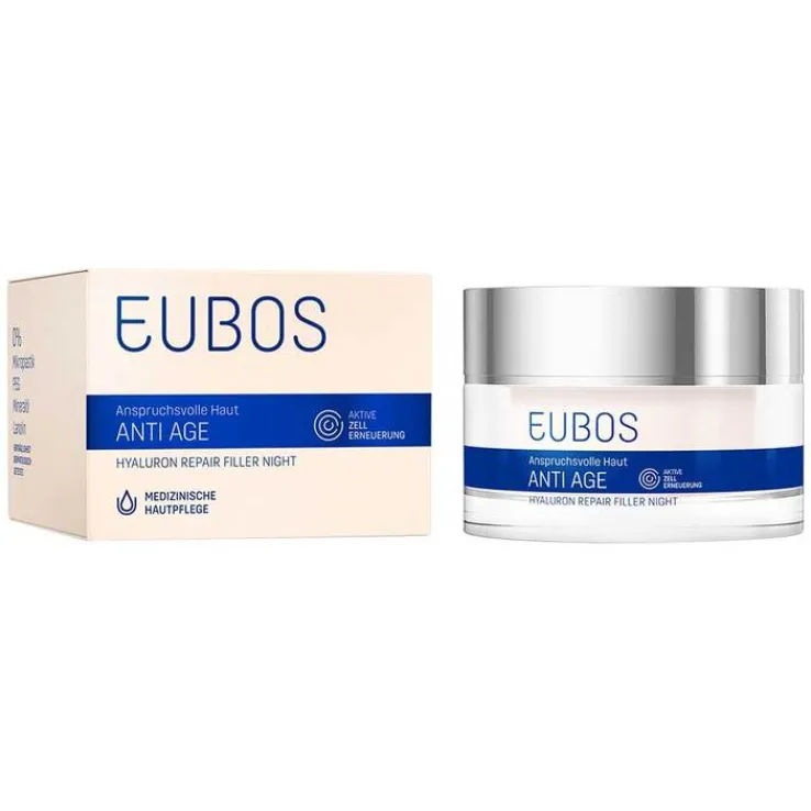 Eubos Hyaluron Repair Filler Night Creme, 50 ml