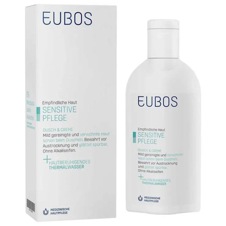 Eubos Sensitive Dusch & Creme, 200 ml