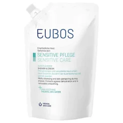 Eubos Sensitive Dusch & Creme Nachfüllbeutel, 400 ml