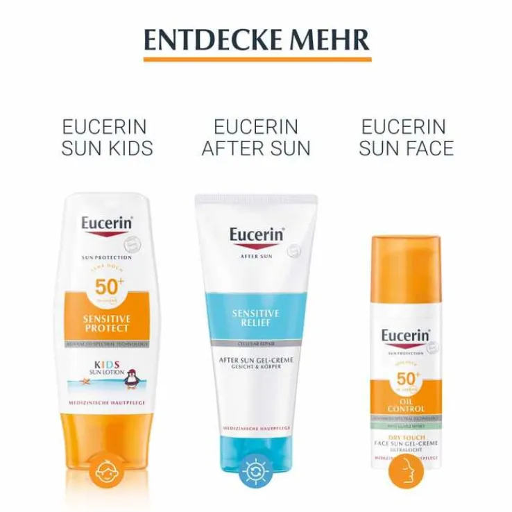 Eucerin Sonnen Allergie Schutz Sun Creme-Gel LSF 50+, 150 ml