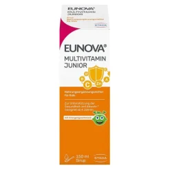 Eunova Junior Sirup mit Orangengeschmack, 150 ml