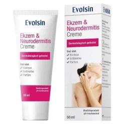Evolsin Ekzem & Neurodermitis Creme, 50 ml