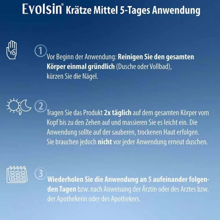 Evolsin® Krätze Mittel Emulsion, 150 ml