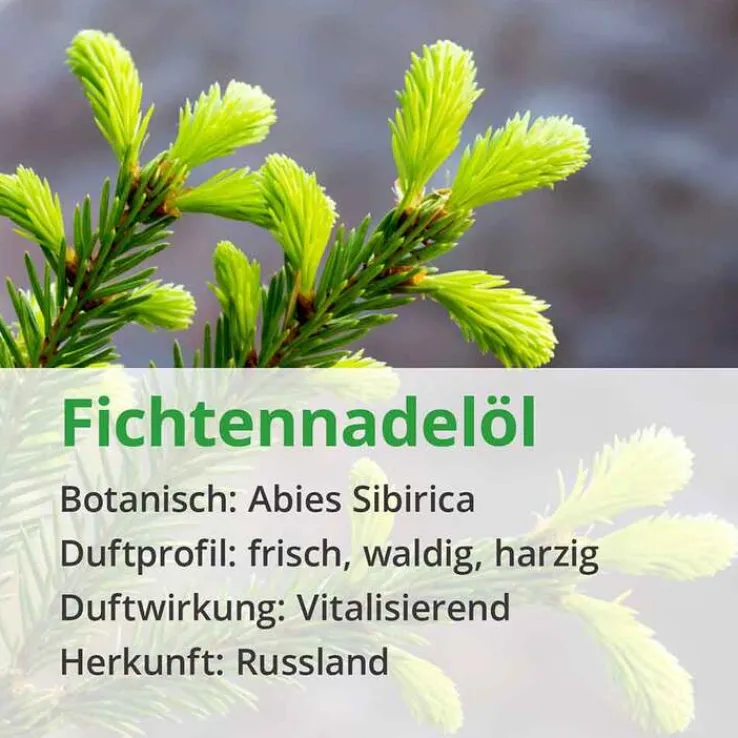 Fichtennadel Öl naturrein ätherisch, 10 ml