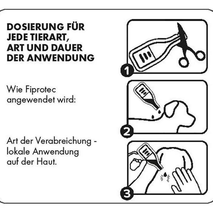 Fiprotec 268 mg Lösung z.Auftr.für große Hunde, 3X2.68 ml