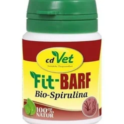 Fit-Barf Bio-Spirulina Pulver für Hunde und Katzen, 36 g