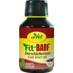Fit-Barf Dorschlebertran vet. (für Tiere), 100 ml