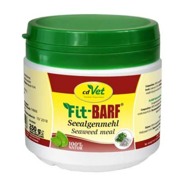 Fit-Barf Seealgenmehl Pulver vet. (für Tiere), 250 g