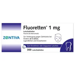 Fluoretten 1,0 mg Tabletten, 300 St