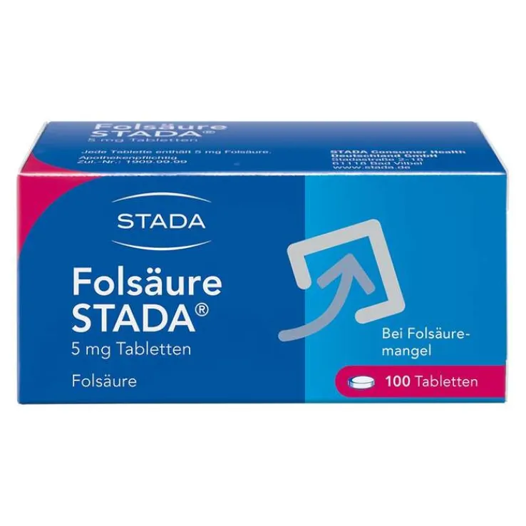 Folsäure STADA® 5 mg Tabletten, 100 St