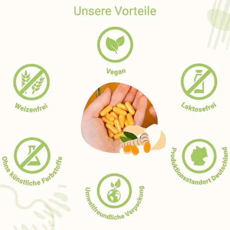 For You high curcuma Kapseln, 60 St