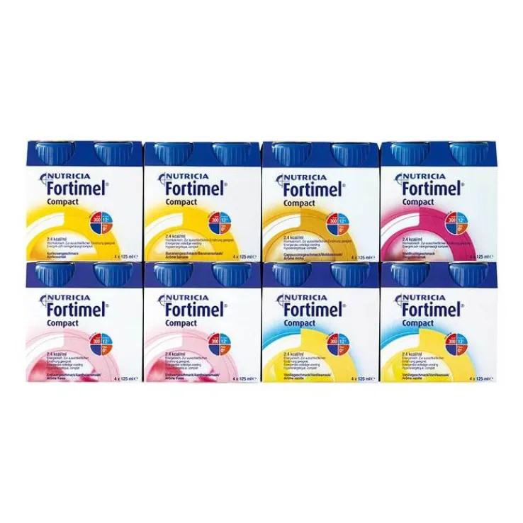 Fortimel Compact 2.4 Mischkarton, 8X4X125 ml