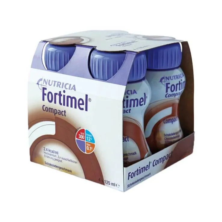 Fortimel Compact 2.4 Schokoladengeschmack, 4X125 ml