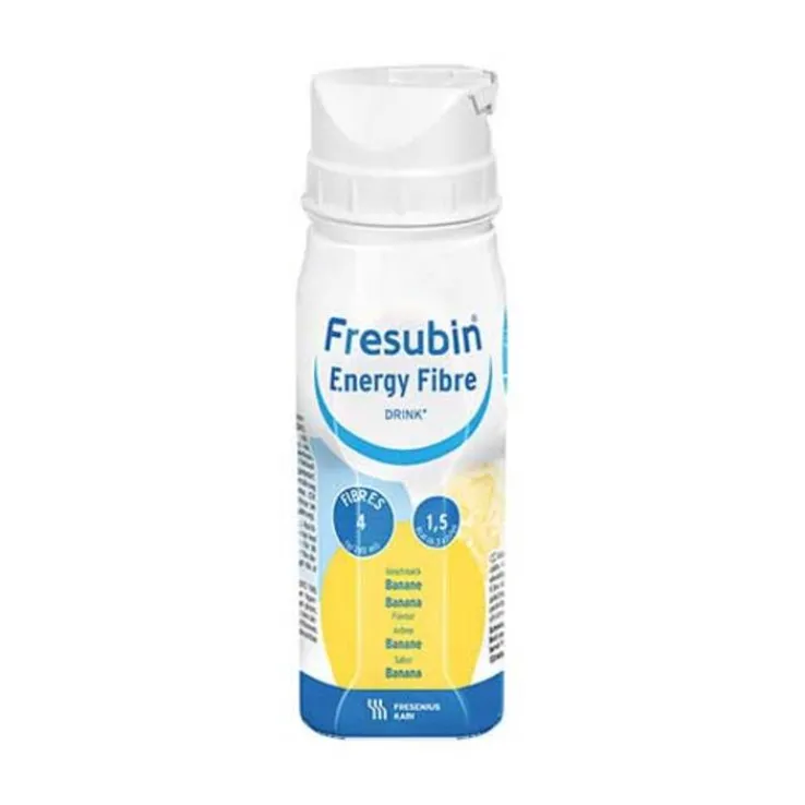 Fresubin Energy Fibre Drink Banane Trinkflasche, 6X4X200 ml