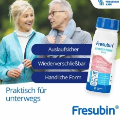 Fresubin Energy Fibre Drink Mischkarton Trinkflasche, 6X4X200 ml