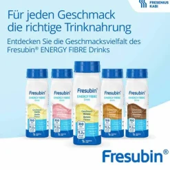Fresubin Energy Fibre Drink Mischkarton Trinkflasche, 6X4X200 ml