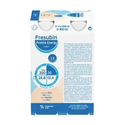 Fresubin Protein Energy Drink Nuss Trinkflasche, 4X200 ml