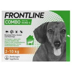 FRONTLINE COMBO® gegen Zecken, Flöhe bei Hunden S (2 -10 kg), 3 St