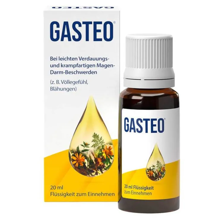 GASTEO Tropfen bei Magen-Darm-Beschwerden, 20 ml