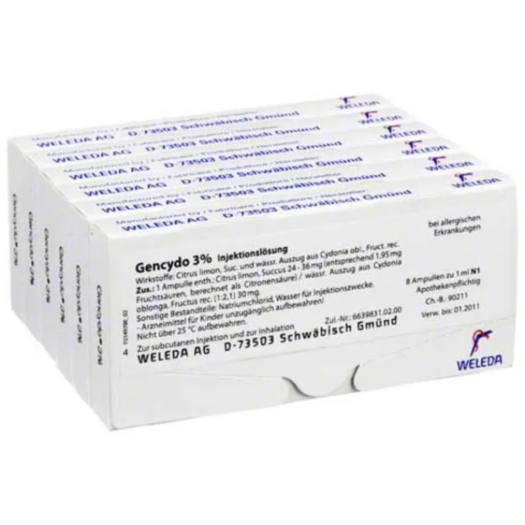 Gencydo 3% Injektionslösung, 48X1 ml