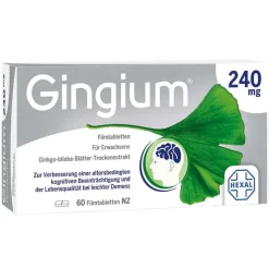 Gingium 240 mg Filmtabletten, 60 St