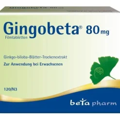Gingobeta 80 mg Filmtabletten, 120 St