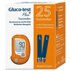 Gluco-test Plus Teststreifen, 25 St