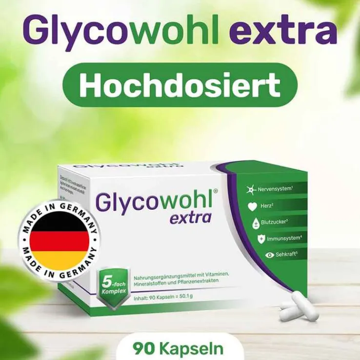 Glycowohl extra Kapseln, 90 St