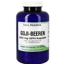 Goji Beeren 500 mg GPH Kapseln, 360 St